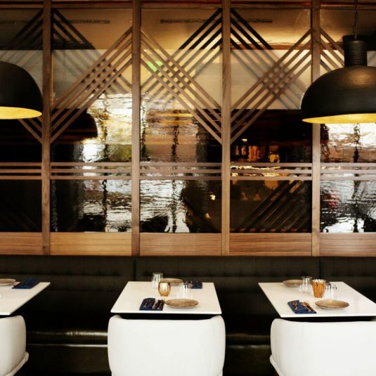 Interior view of Tavola Italian Kitchen + Bar